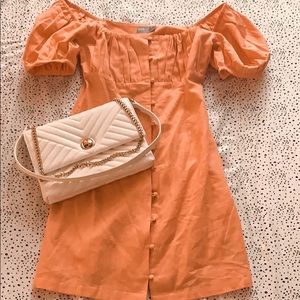 ASOS puff sleeve dress